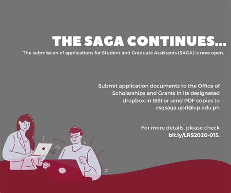 uplb saga|[ANNOUNCEMENT] The Student Assistant and Graduate .